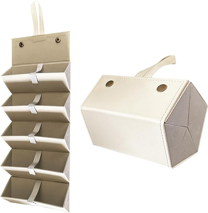 Longjet Sunglasses Organizer 5 Slots Travel Glasses Case Multiple Pairs Eyeglasses Storage Box Ha... | Amazon (US)