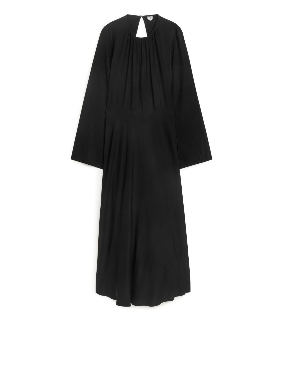 Open Back Maxi Dress - Black | ARKET
