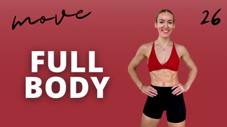 Full body hiit & strength workout at home with dumbbells 

#LTKfindsunder100 #LTKfitness #LTKfindsunder50