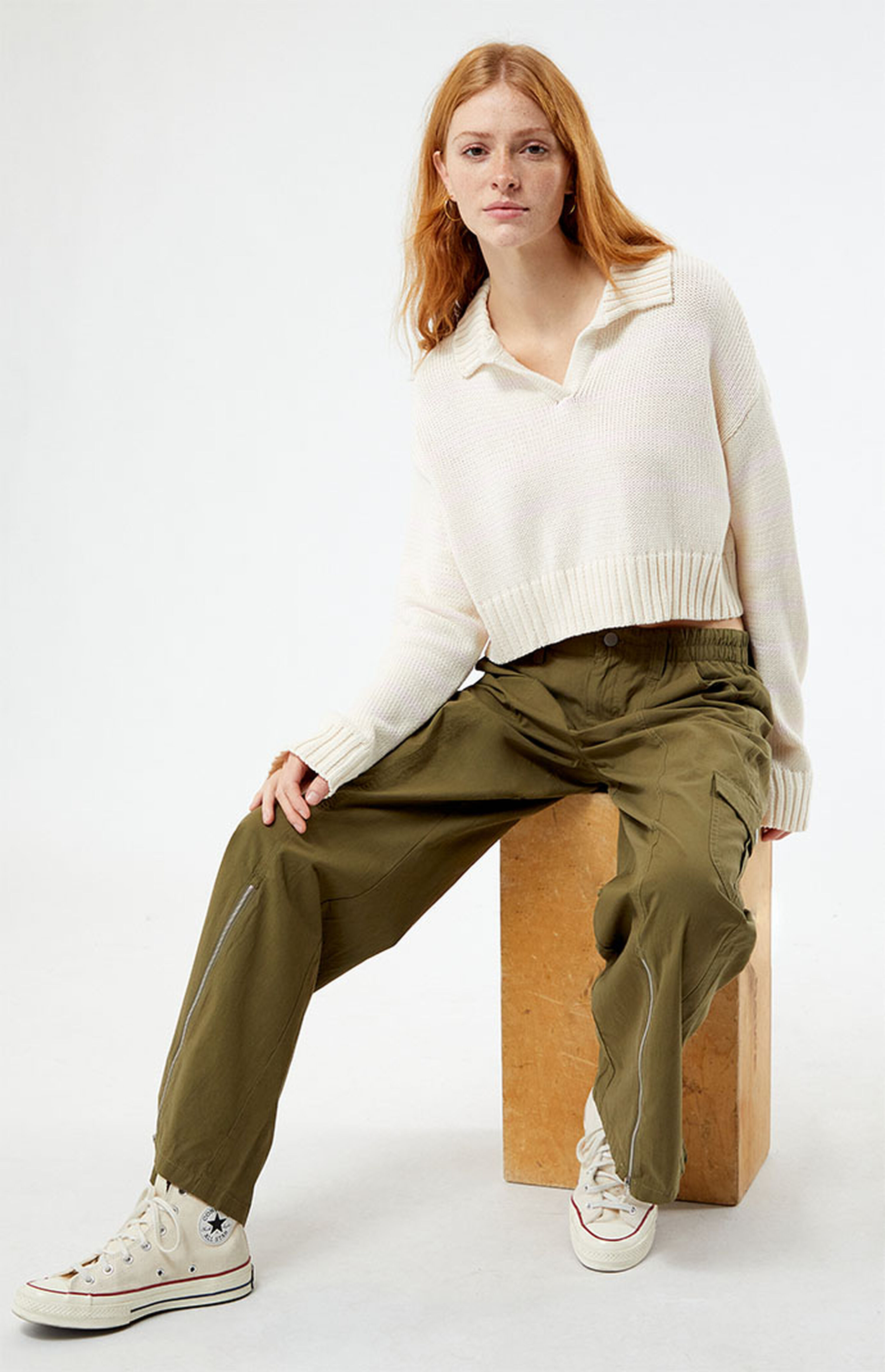 LA Hearts Callie Collared Sweater | PacSun