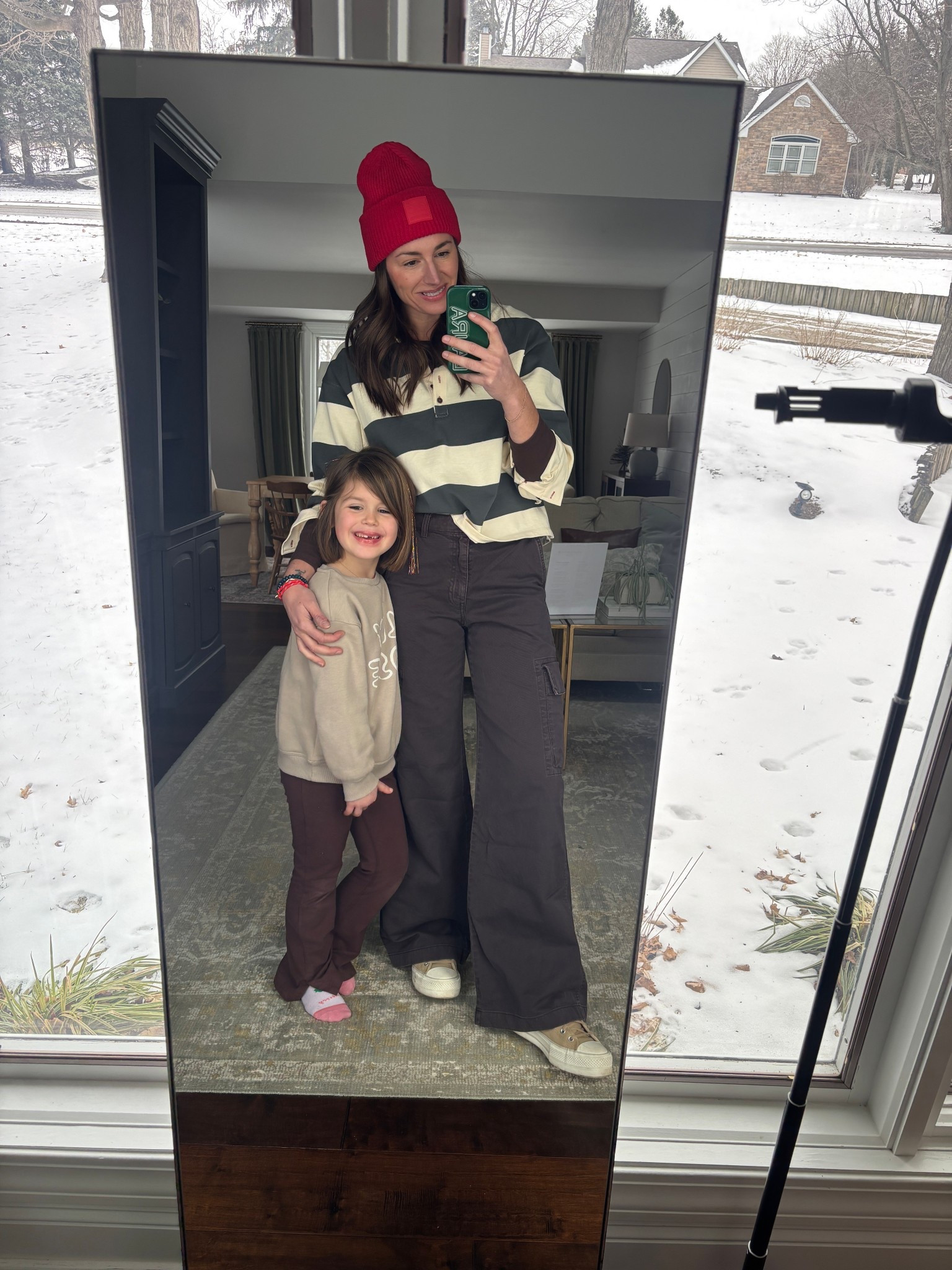 Wearing a 4 tall in the pants 

#LTKgrwm #LTKmomlife #LTKootd