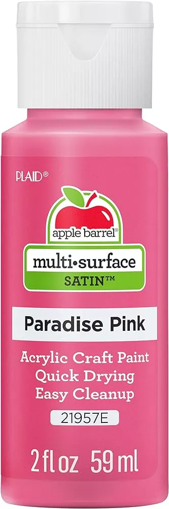 Apple Barrel Colors Candy Pink Paint, 2 fl. oz.