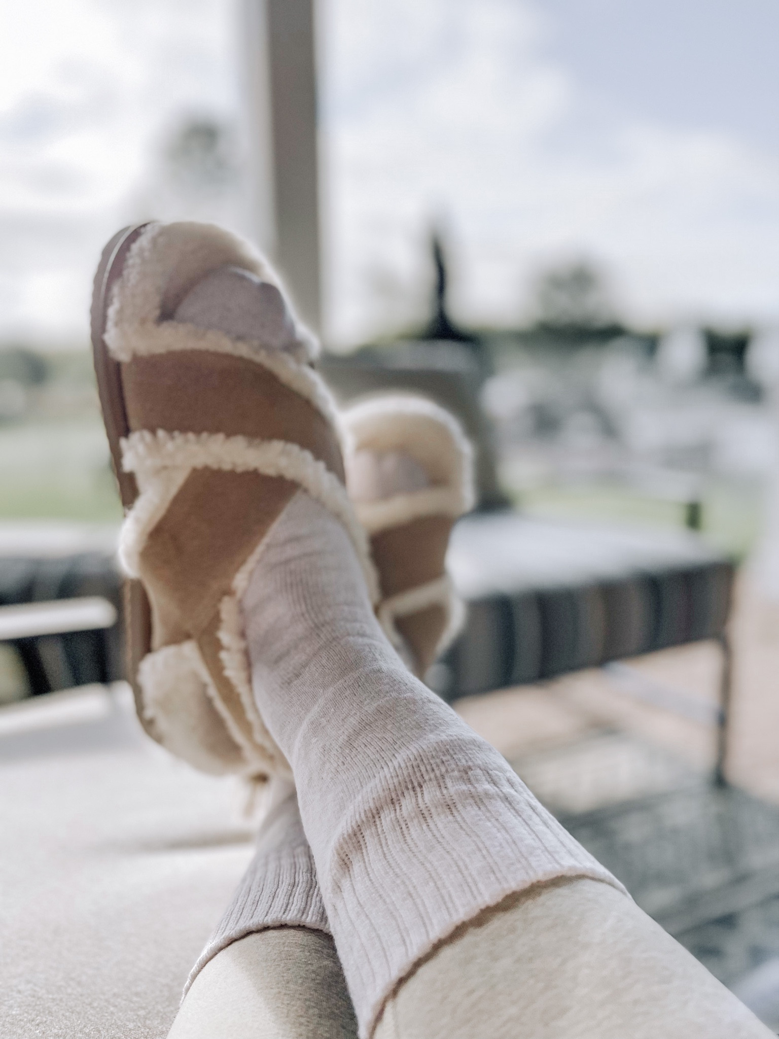 Fall footwear 
- Sherpa sandals and boot socks
- Birkenstock mule
- Ugg platform clog 
- mini UGGs

#LTKSeasonal #LTKunder50 #LTKshoecrush