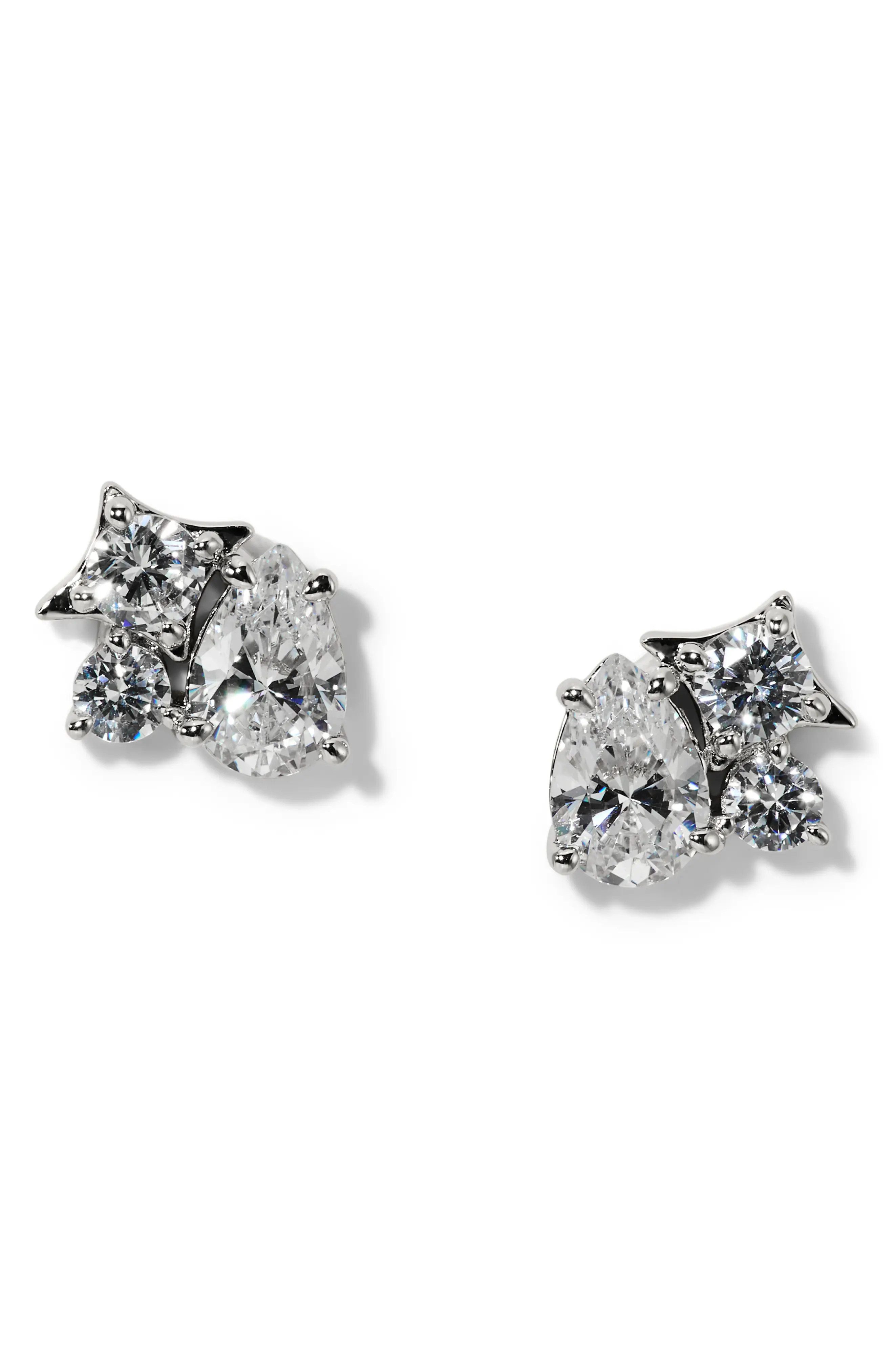 Nadri Hera Cubic Zirconia Cluster Stud Earrings (Women) | Nordstrom | Nordstrom