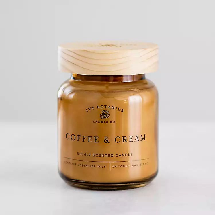 Coffee and Cream Apothecary Jar Candle | Kirkland's Home