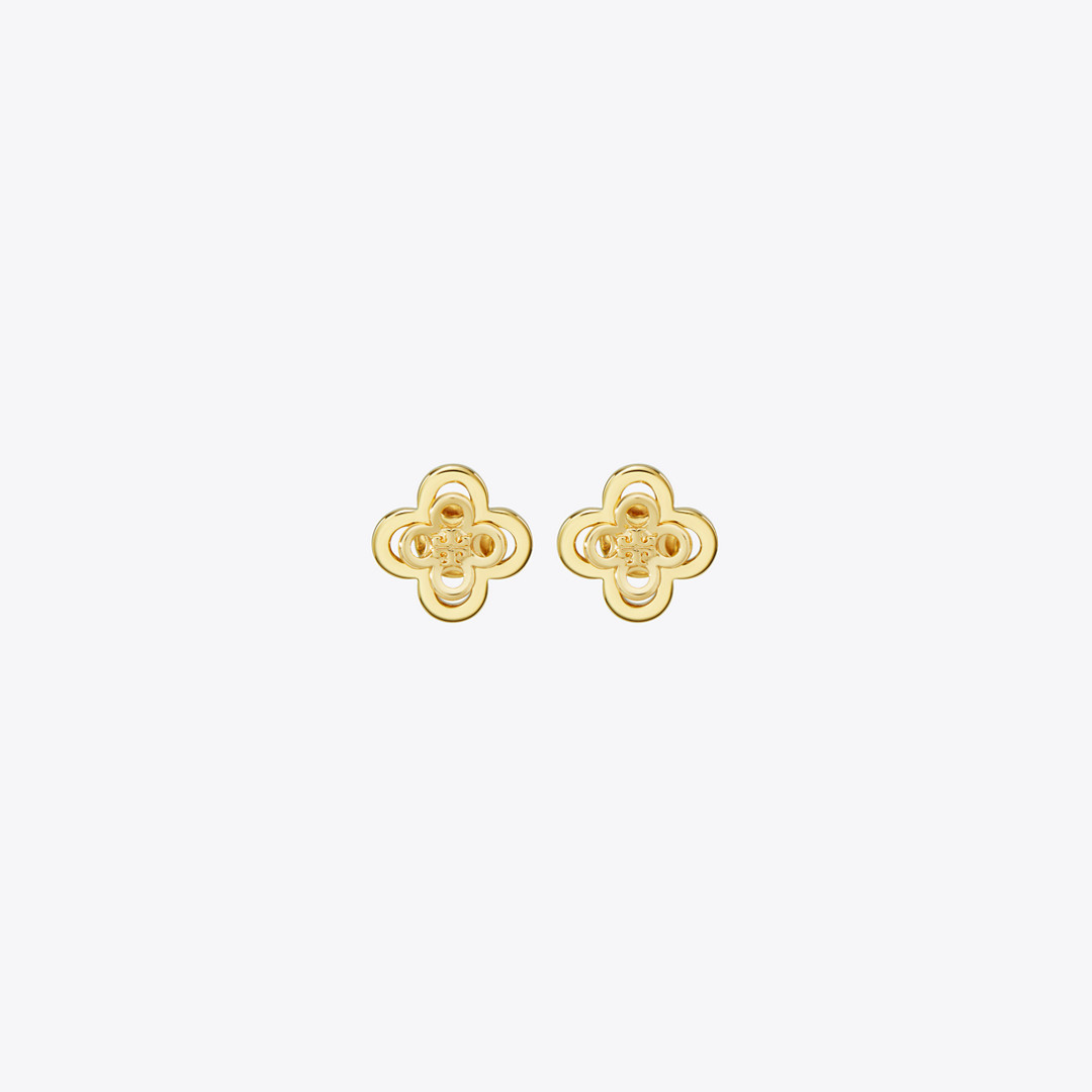 Tory Burch Forget Me Not Stacked Stud Earrings | Tory Burch (US)