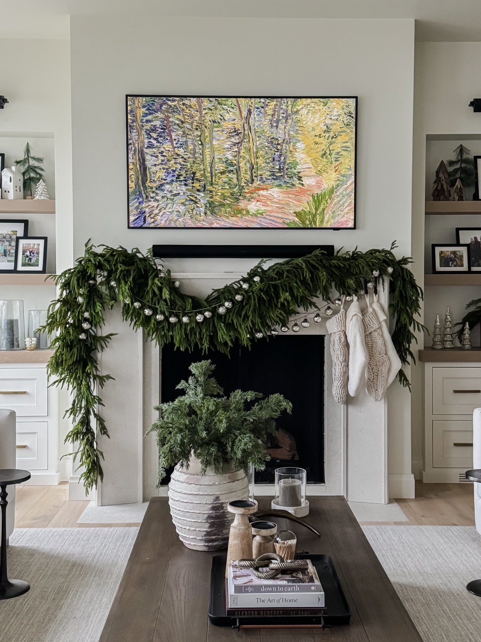 Holiday mantle magic. Timeless, warm and perfectly festive.

#holidaydecor #mantledecor

#LTKSeasonal #LTKHoliday #LTKHome