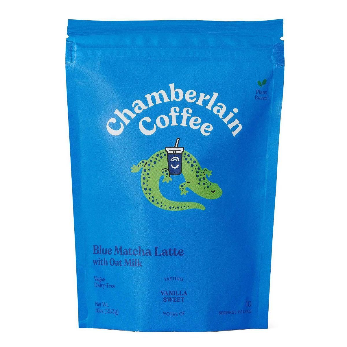 Chamberlain Coffee Blue Matcha Latte with Oatmilk - 10oz | Target