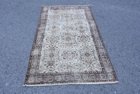 Vintage rug, Floor rug, Wool rug, Boho rug, Area rug, 3.6 x 7 feet Turkish rug, Rustic rug, Kitch... | Etsy (US)