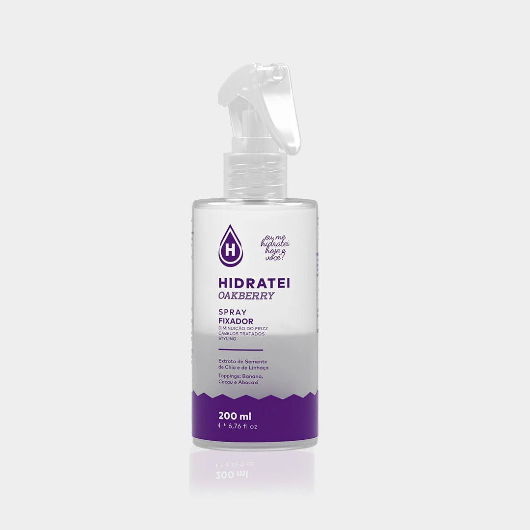 Spray Fixador Hidratei OAKBERRY 200ml | Hidratei (BR)