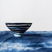 Shibori Indigo Table Linen, Linen Cloth | Etsy (US)