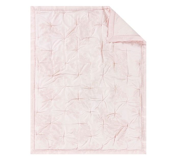 Monique Lhuillier Ethereal Lace Baby Quilt | Pottery Barn Kids