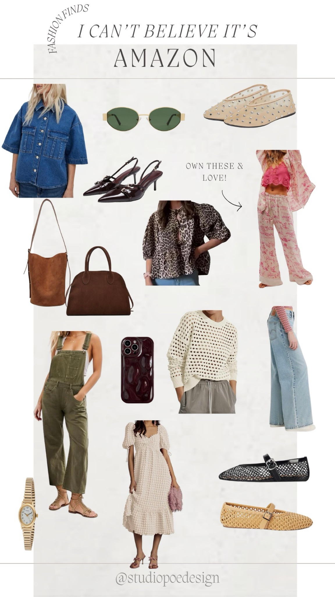 Fashion finds!

Fall fashion, jeans, pajamas, free people dupe, leopard, purse, handbag, suede, denim, kitten heels, mesh flats

#LTKFallSale #LTKFindsUnder50 #LTKFindsUnder100