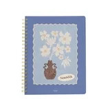 Papier To Go, College Ruled, Lined Notebook, Spiral, Hardcover, Letter Size - 8.5"x 11", Painted ... | Walmart (US)