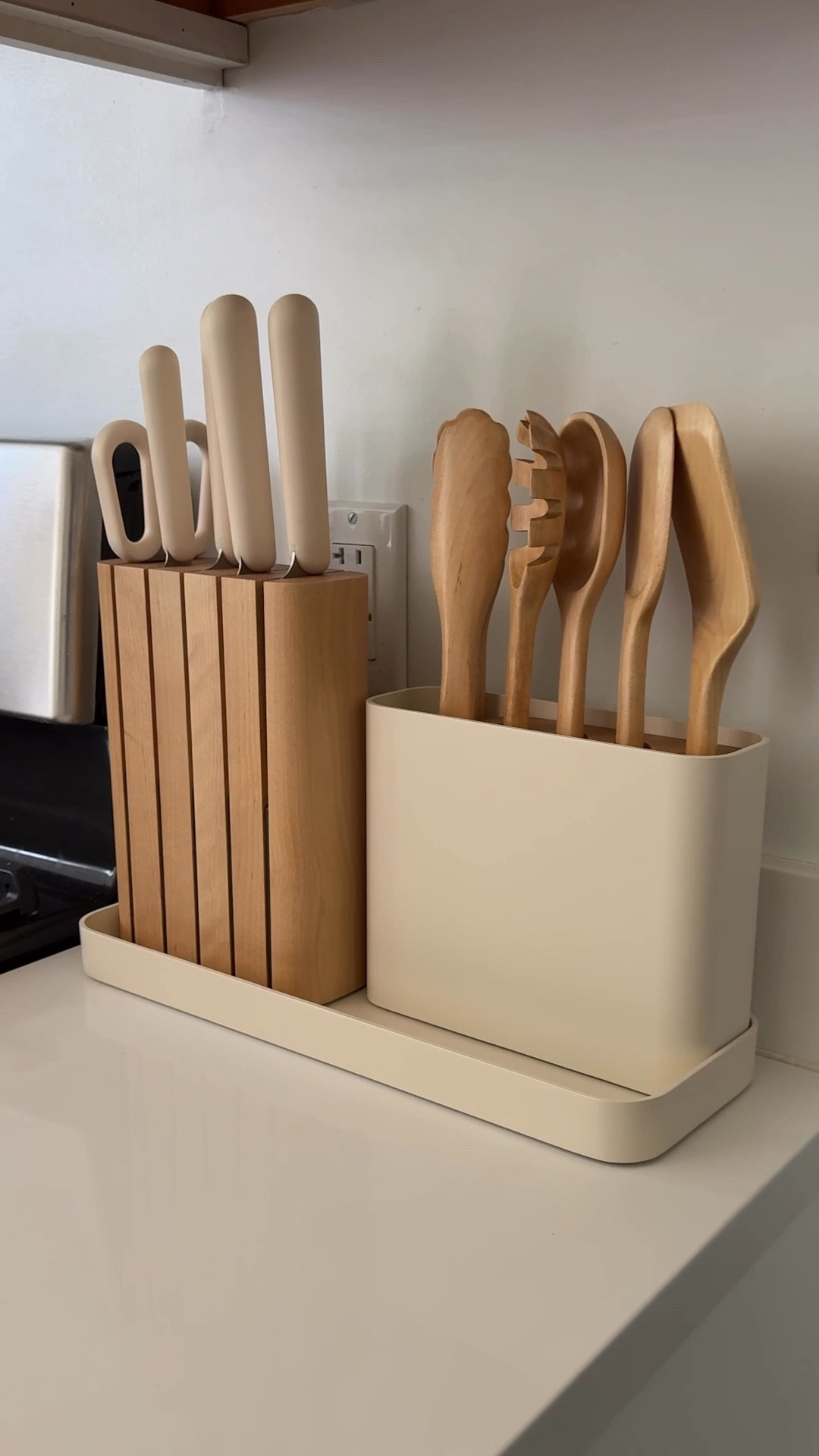 No more rusty, dusty and crusty knives. Caraway offered to give these to me and it wasn’t until I shot this that I realized how badly I needed an upgrade! Who else needs an upgrade??? #kitchen #utensils #cookware #hosting 

#LTKParties #LTKSeasonal #LTKHome