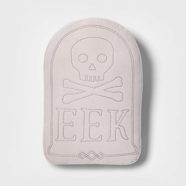Tombstone Halloween Decorative Pillow - Hyde & EEK! Boutique™ | Target
