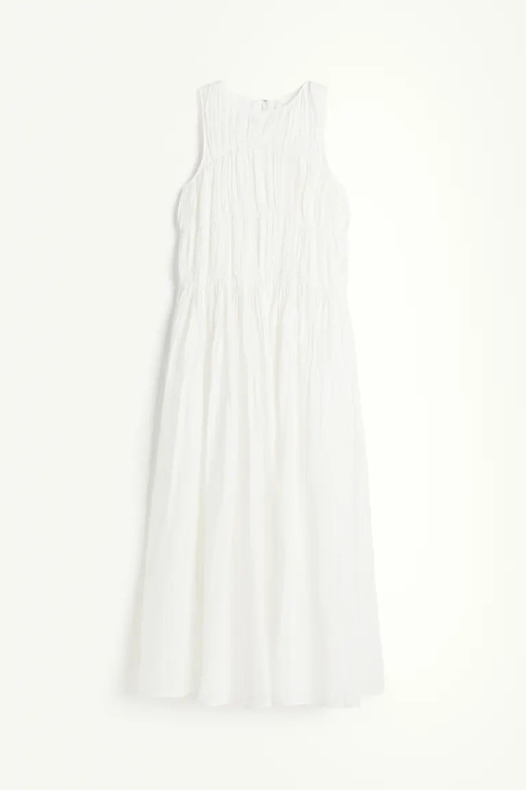 Maxi-jurk van ramie | H&M (DE, AT, CH, NL, FI)