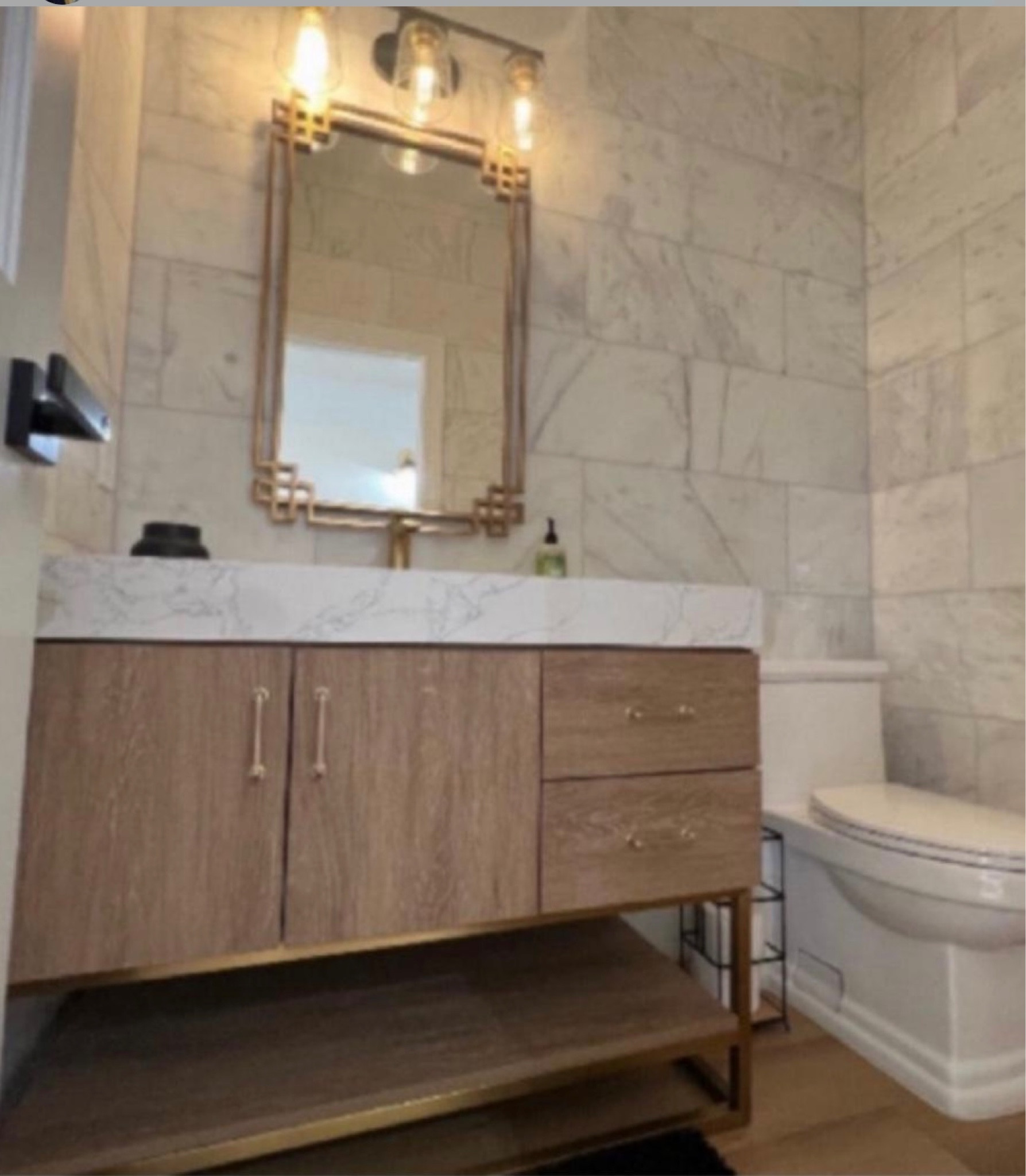 I love this powder room so much that I am going to use these same colors in my secondary bathrooms!! Phase 2 of my home renovation is now beginning!!!🏡

#LTKsalealert #LTKfamily #LTKhome