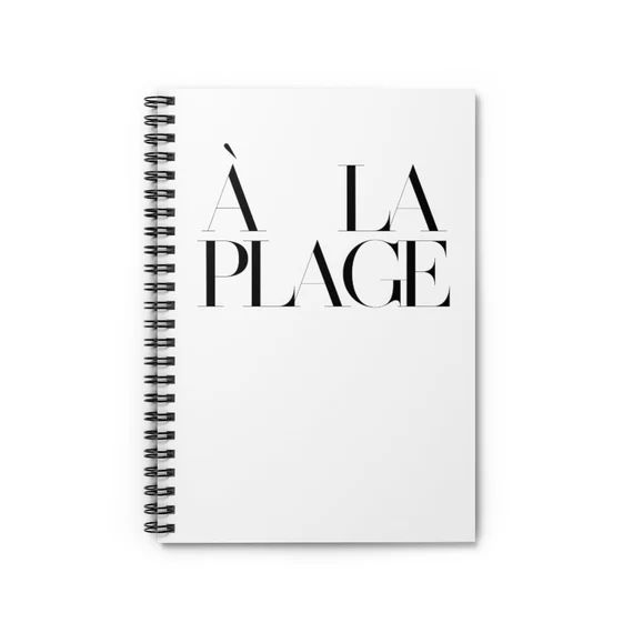 Spiral Notebook  Ruled Line  à La Plage - Etsy | Etsy (US)