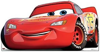 Cardboard People Lightning McQueen Life Size Cardboard Cutout Standup - Disney Pixar's Cars 3 (20... | Amazon (US)