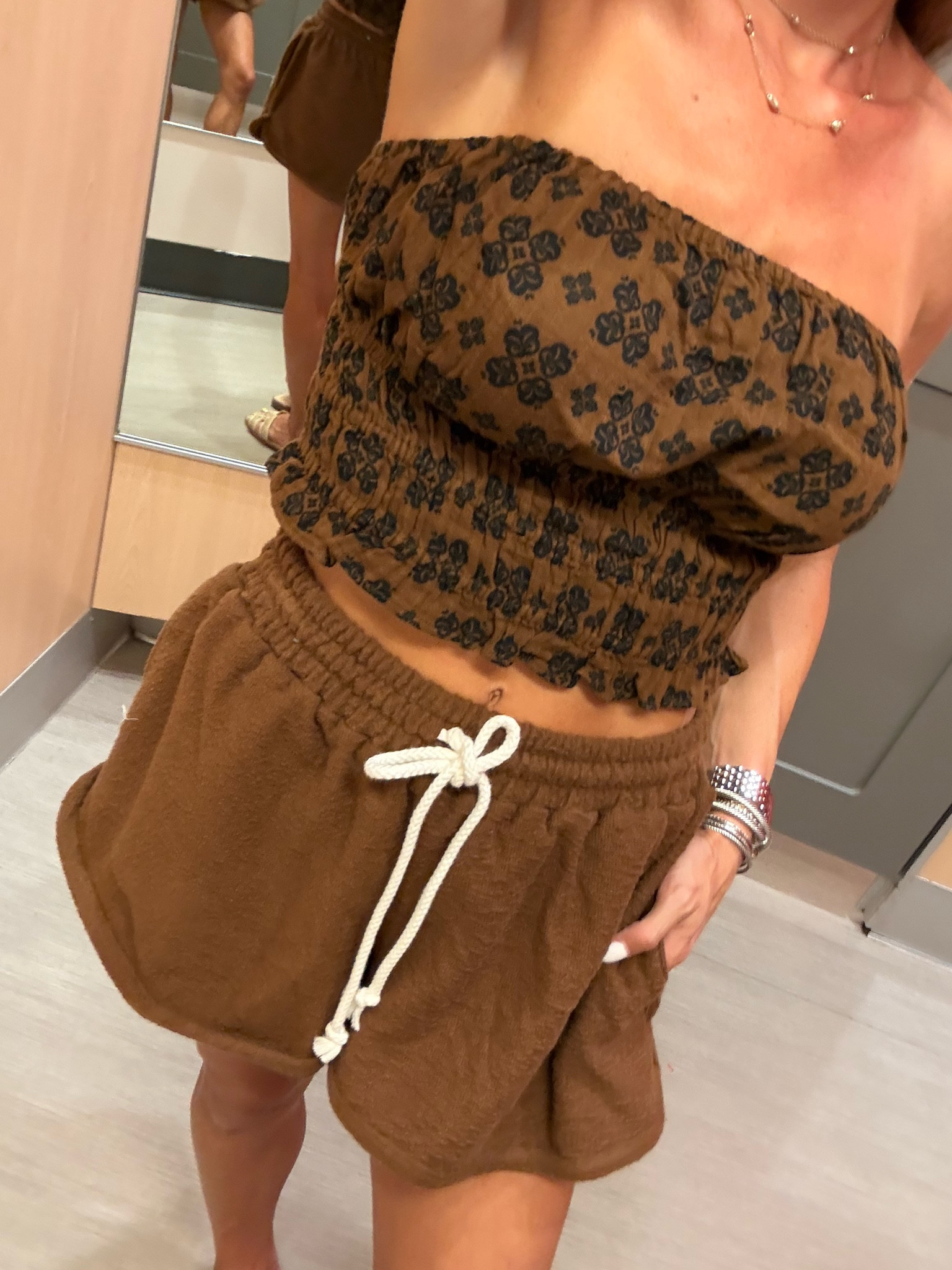 Comfiest shorts size xxs or XS strapless tube top target finds

#LTKPetite #LTKSaleAlert