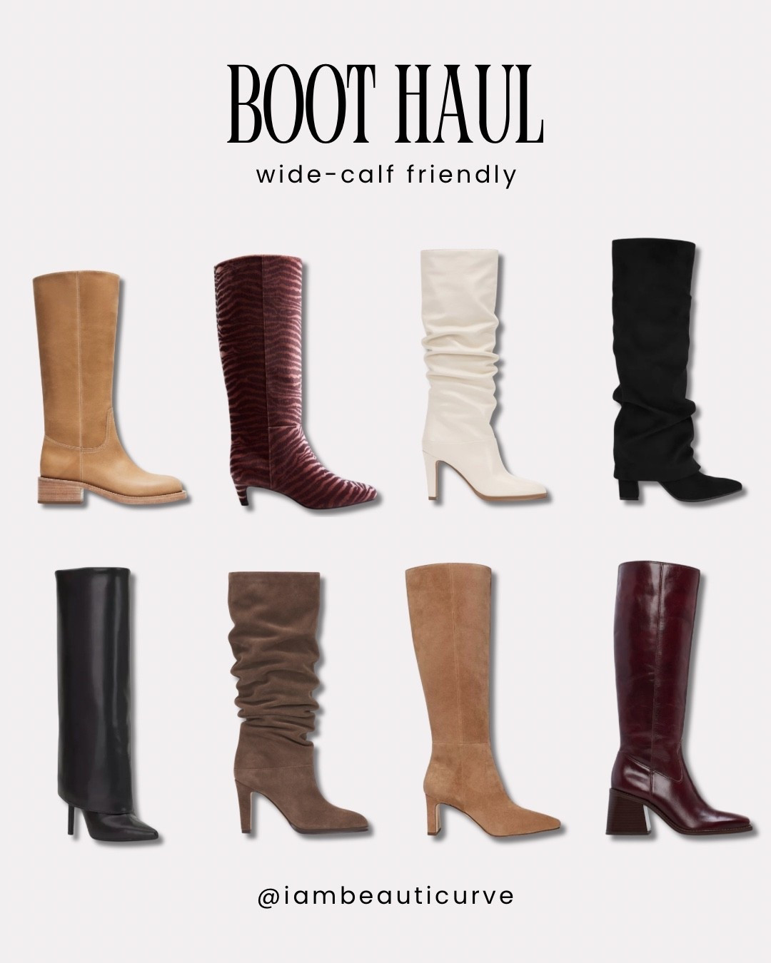 Wide-calf friendly boots that actually fit the curves 🤎👢 A few cute fall pairs worth adding to your rotation!

#LTKMidsize #LTKPlusSize #LTKSeasonal