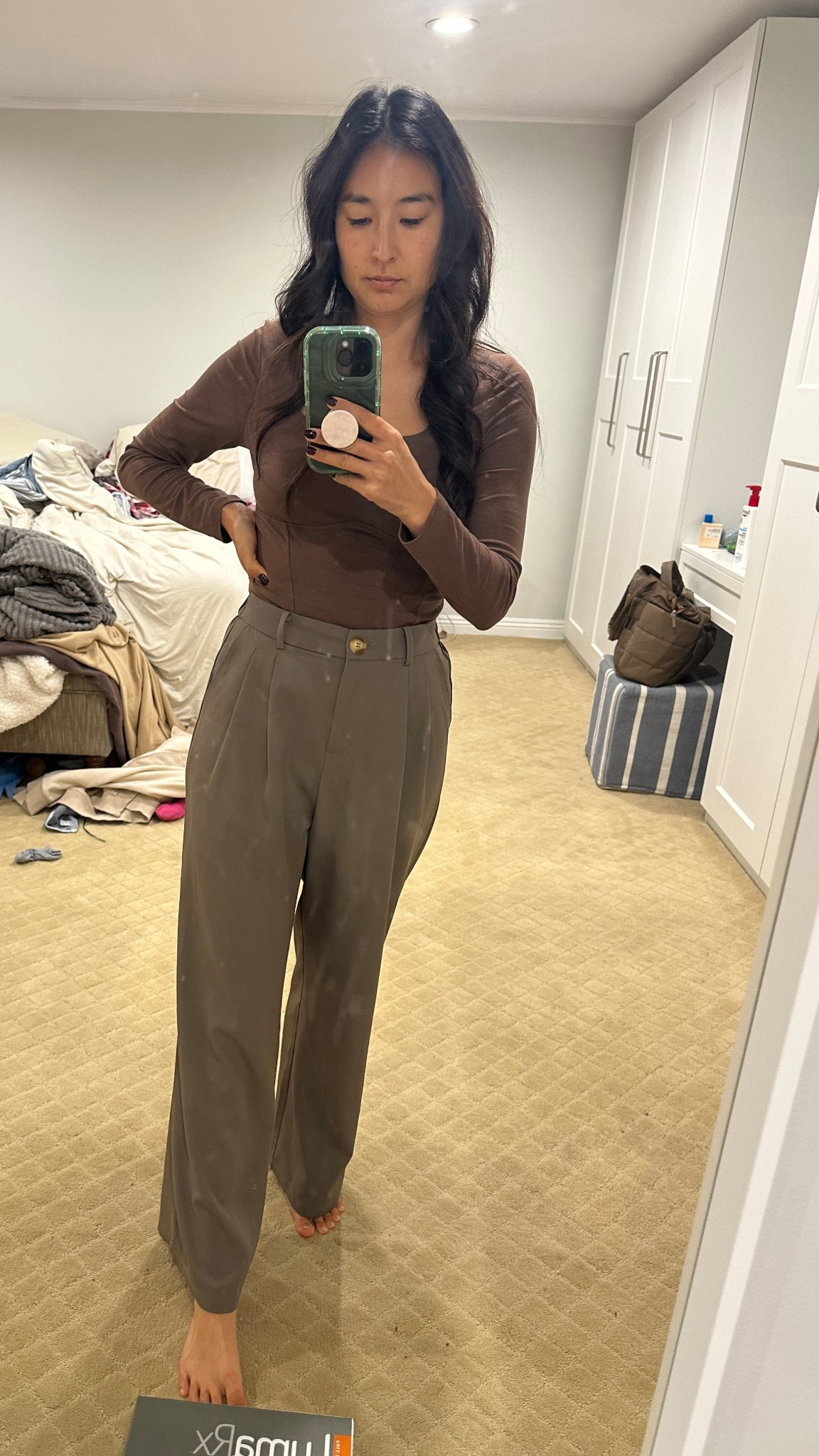 Just bought this bag from Amazon and these sir pants are my steady slacks.

#LTKgrwm #LTKdayinmylife #LTKmomlife