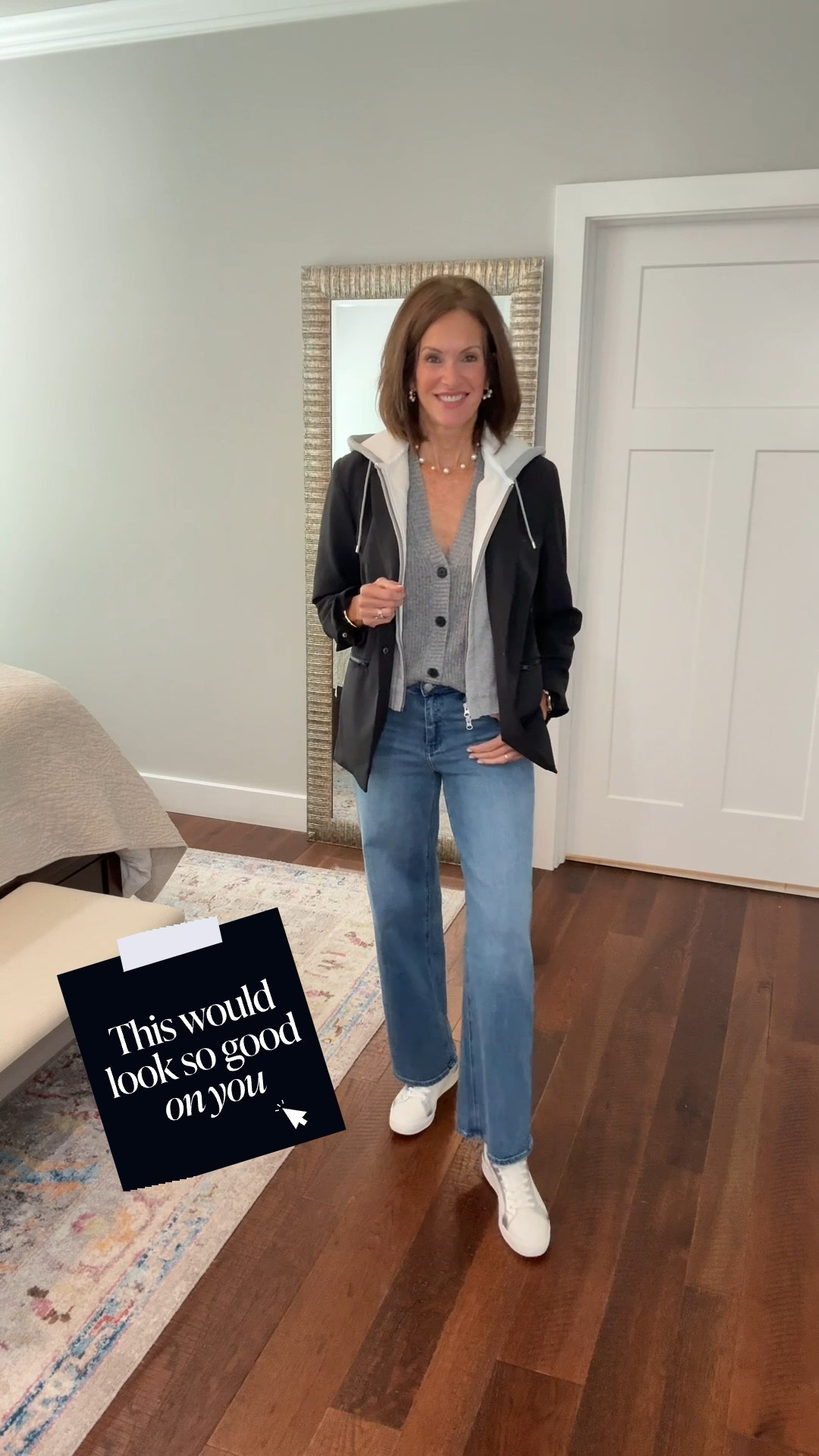 Scuba blazer - Large
Insert - Large
White straight Jeans - 29 with 30” inseam
Wide leg jeans - 29 with 32” inseam
Tee - Large
Vest - Large

Weekend style / Fall outfits / Casual workwear

#LTKMidsize #LTKStyleTip #LTKTravel