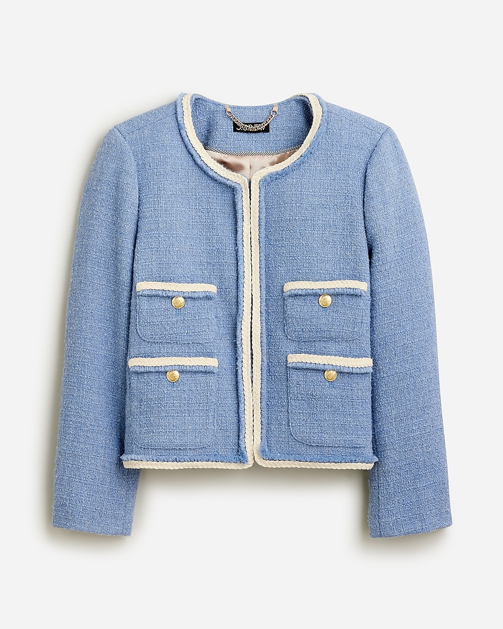 Frances lady jacket in maritime tweed | J. Crew US