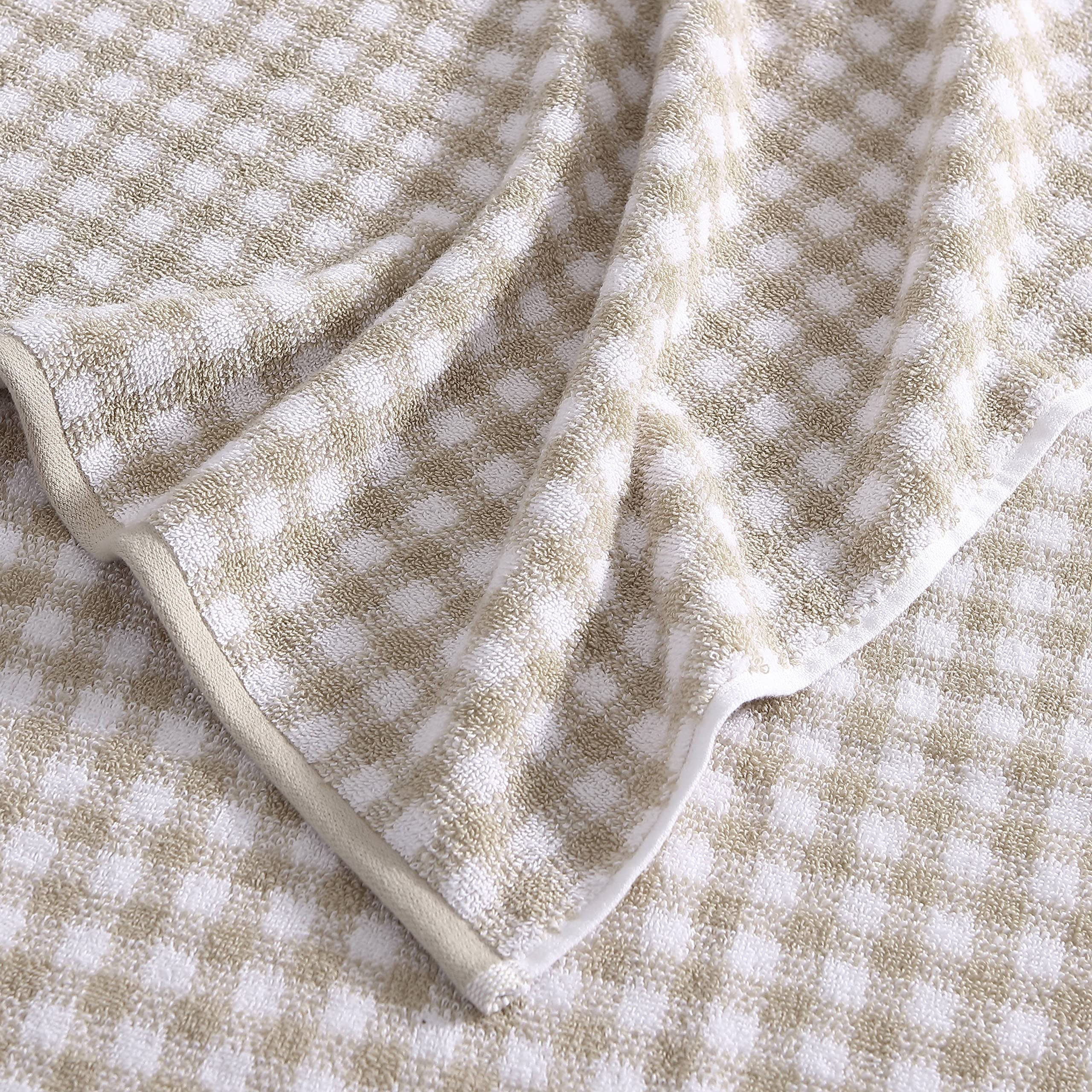 Laura Ashley Vera Wang - Bath Towels Set, Luxury Cotton Bathroom Set, Plush & Super Absorbent (Mo... | Amazon (US)