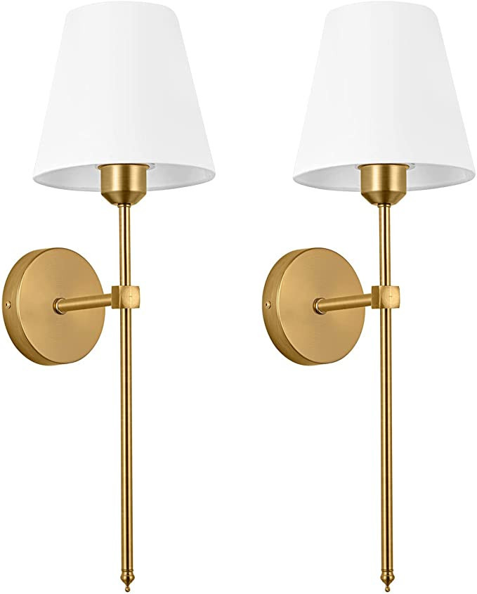 Wall Sconces Battery Operated Wall Lights Set Of 2, No Wiring Required For Installation Sconces,R... | Amazon (US)