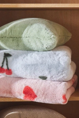 Icon Faux Fur Throw Blanket | Anthropologie (US)