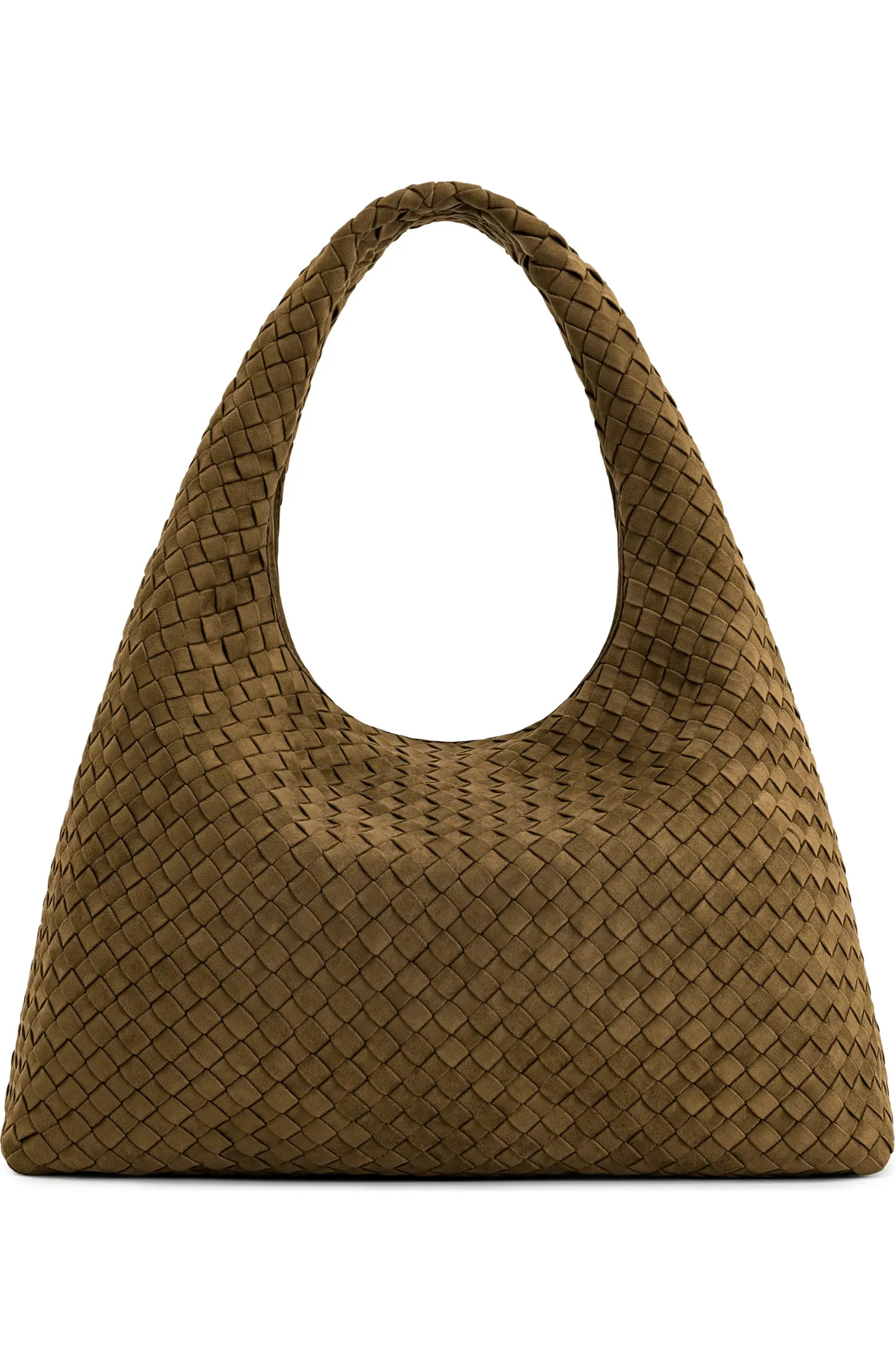 Laura Woven Faux Suede Shoulder Bag | Nordstrom