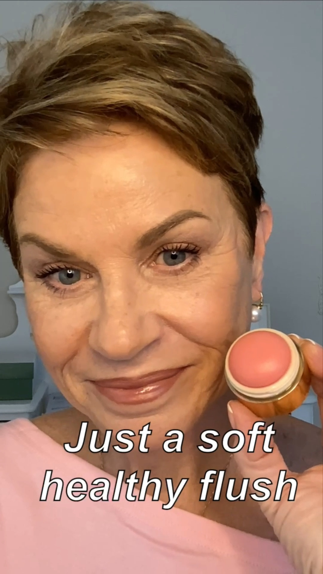 One of my favorite blushes when I want a natural, healthy flush is the MERIT Flush Balm. I’m wearing the shade Stockholm, and it’s such a beautiful soft peachy tone that works especially well on mature skin.

It’s a creamy balm that melts right into the skin and never looks heavy or powdery. I love how easy it is to apply — just tap it on and blend with your fingers for that fresh, radiant look.

Shop the blush here 👇

#LTKOver40 #LTKBeauty #LTKgrwm