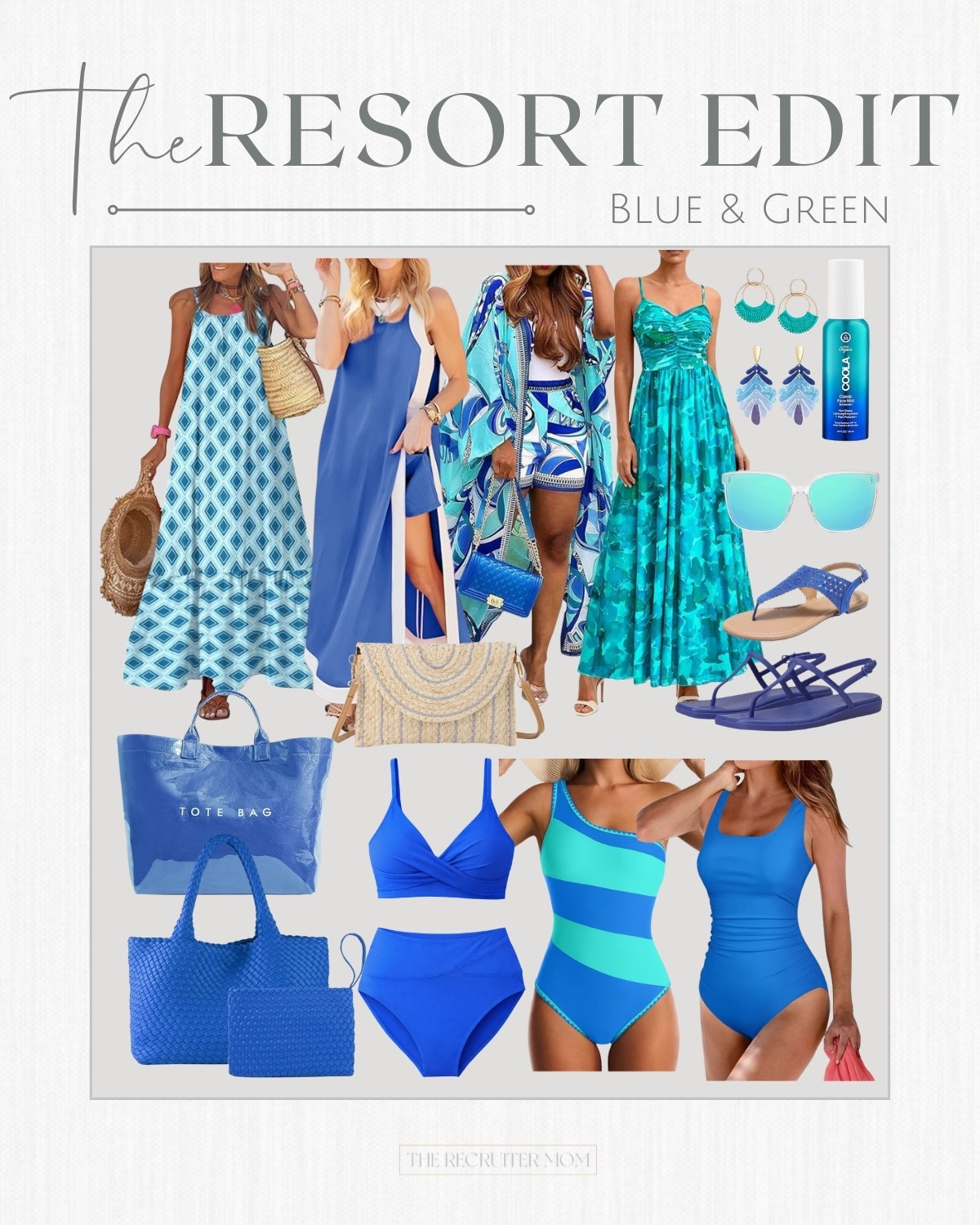 Bright Blue Teal Resortwear Collection from Amazon #beachday #resortlook #vacationoutfit #summer #springbreak 

#LTKSeasonal #LTKSwim #LTKTravel