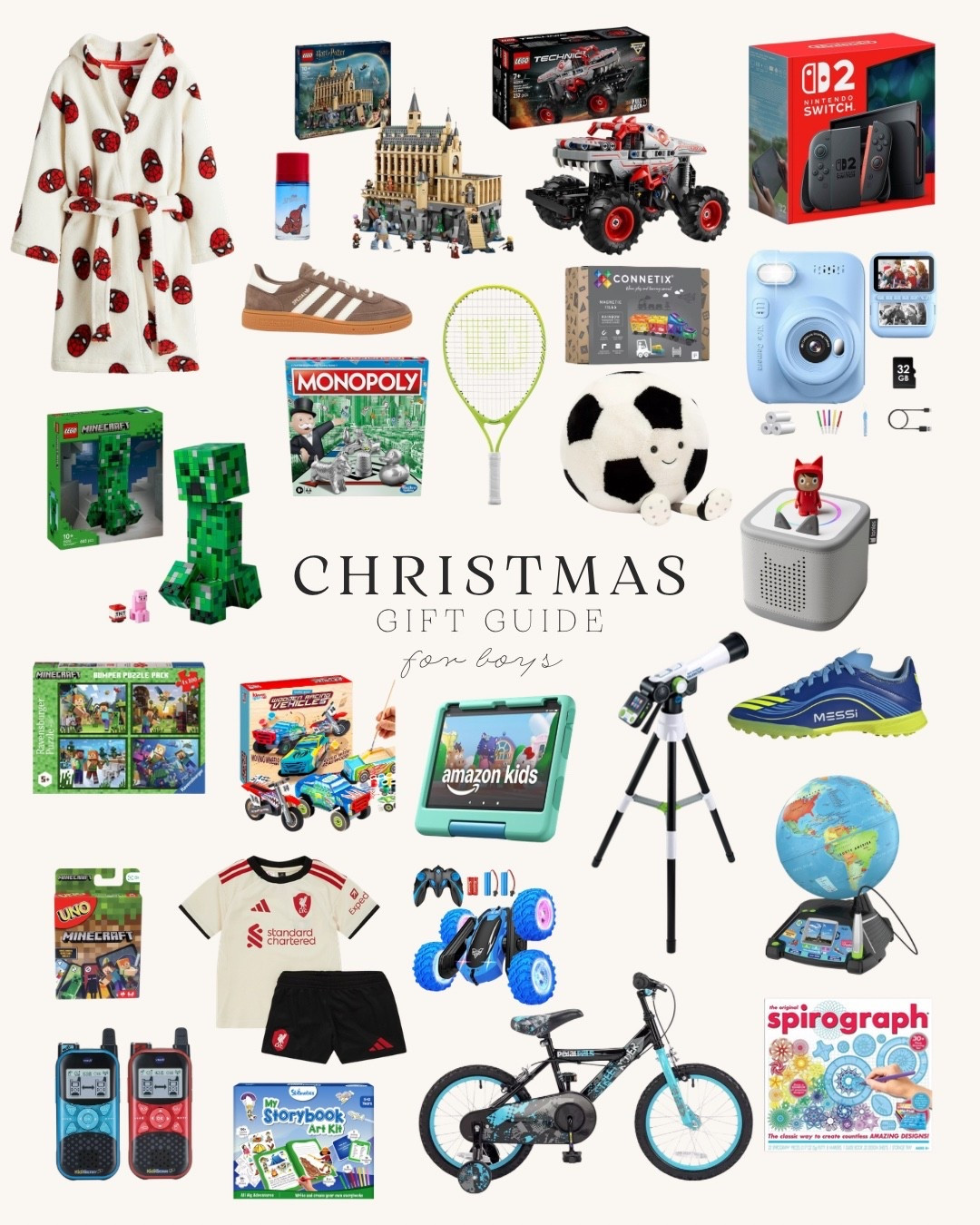 Gift guide for boys, based on my boy who’s aged 6! 🤍✨ 

#LTKkids #LTKwinter #LTKgiftguide