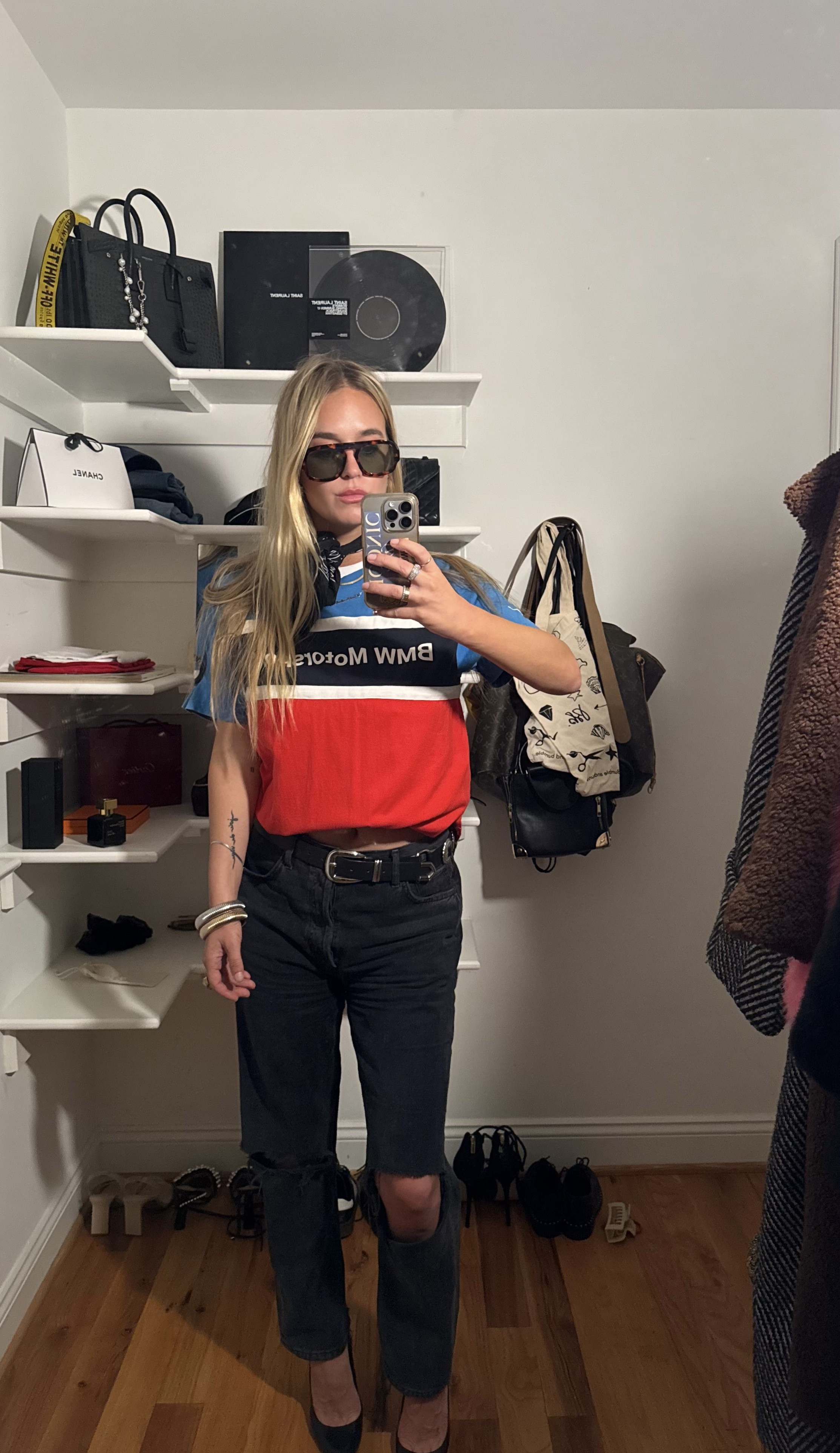 Neckties take any vintage t shirt to a new level 👏👏👏 

#LTKdayinmylife #LTKmomlife #LTKootd