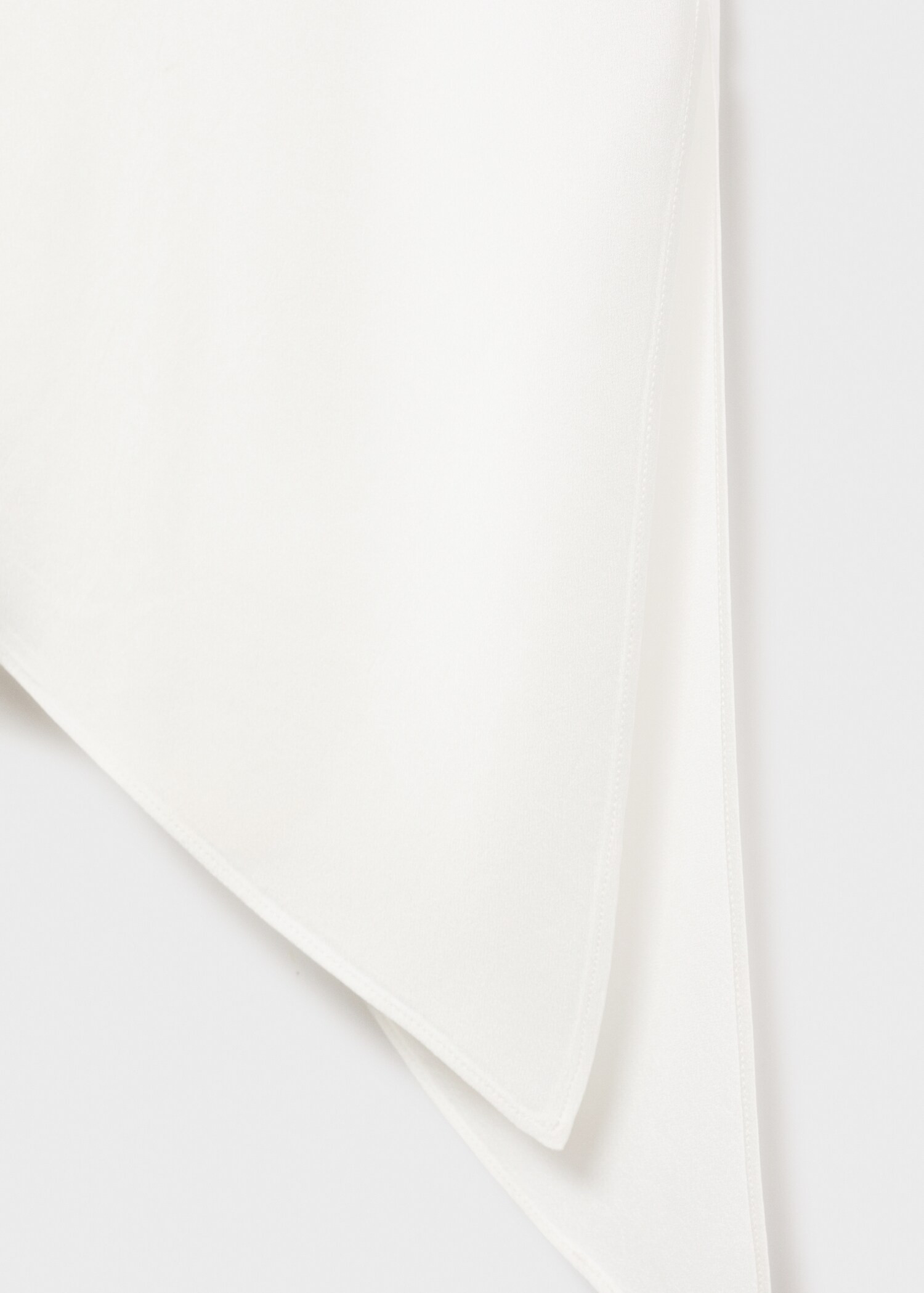 Asymmetrical satin top - Women | MANGO USA | Mango (US/MX/AU)