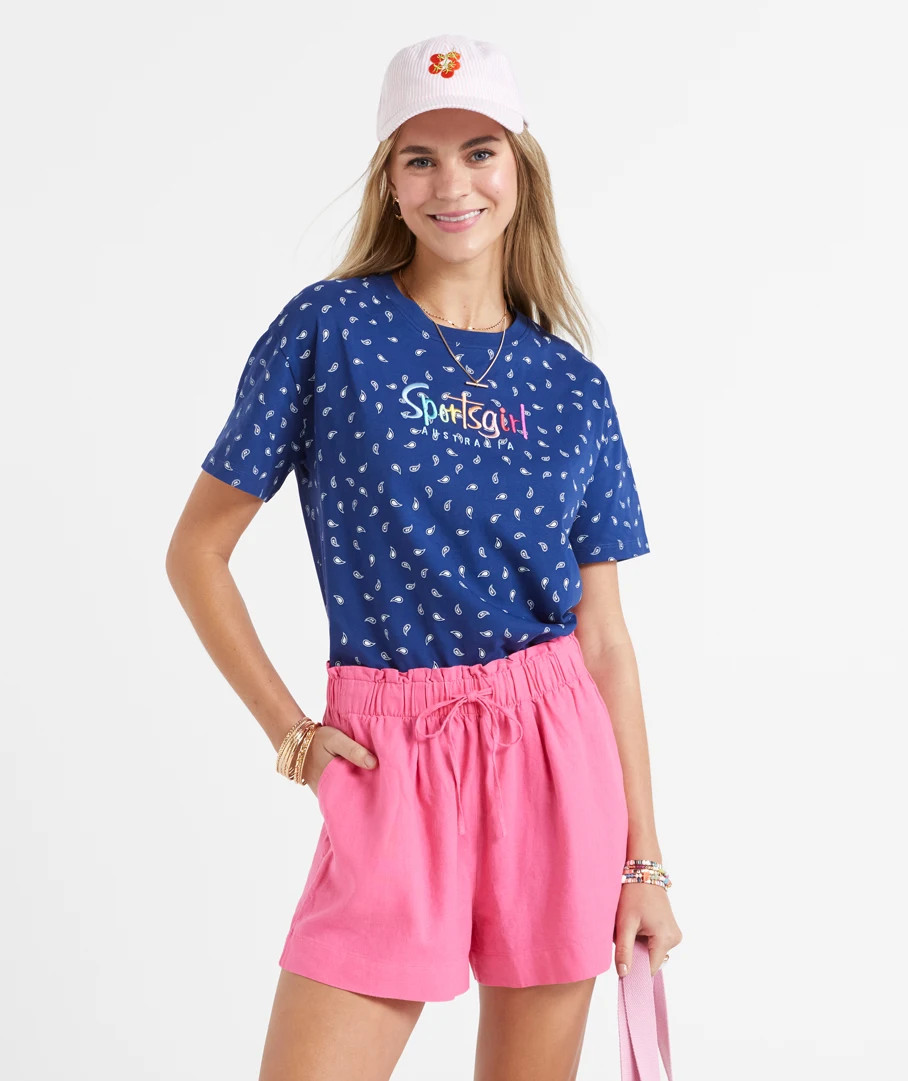 MABEL LINEN BLEND PULL ON SHORT | Sportsgirl