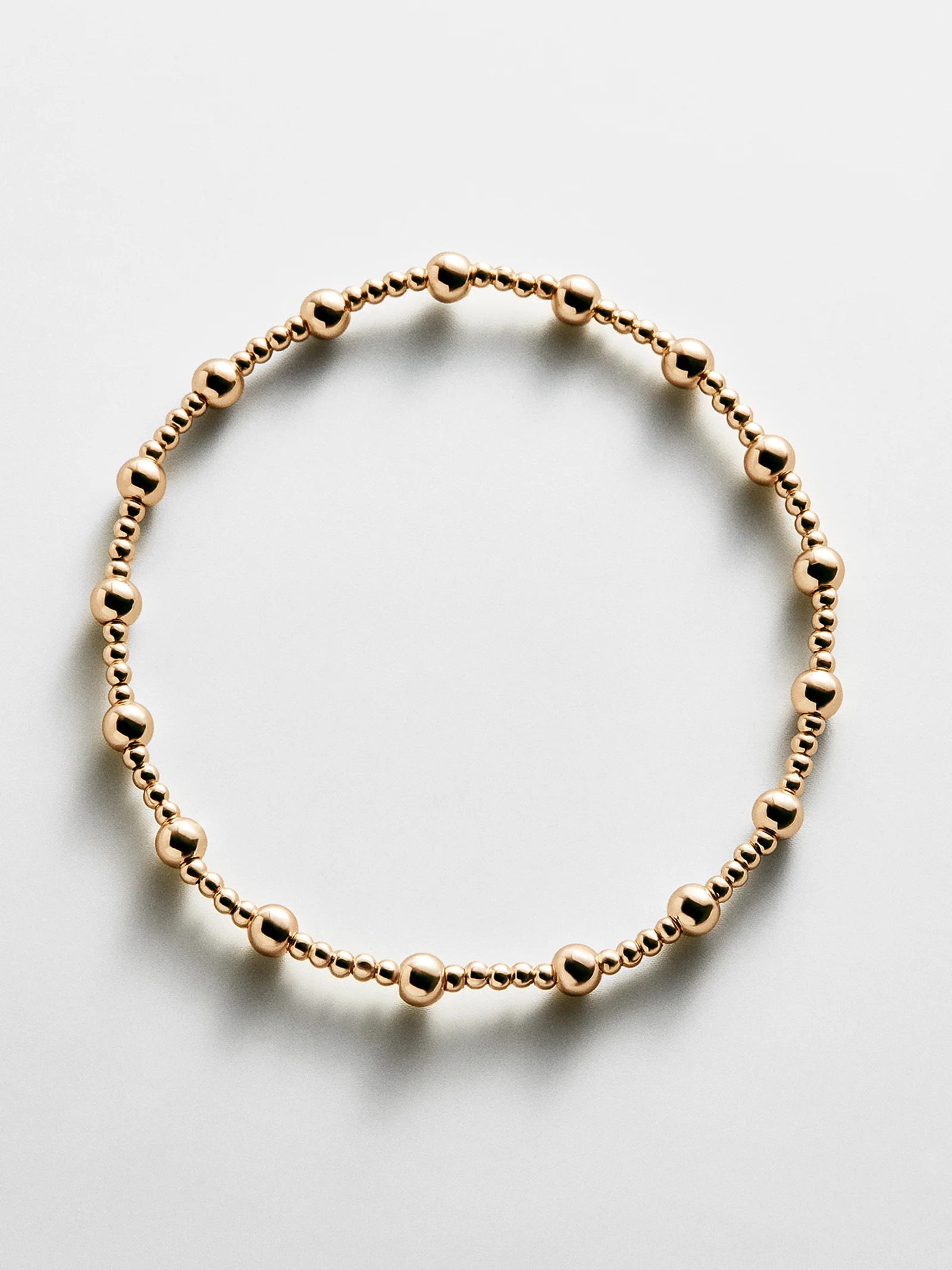 Chelsea Pisa Bracelet - 2MM/4MM Gold Pisa | BaubleBar
