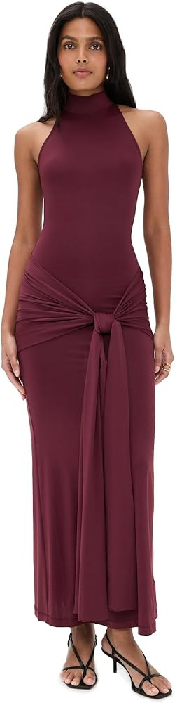 Bardot Women's Isadora Maxi Tie Front Dress | Amazon (US)