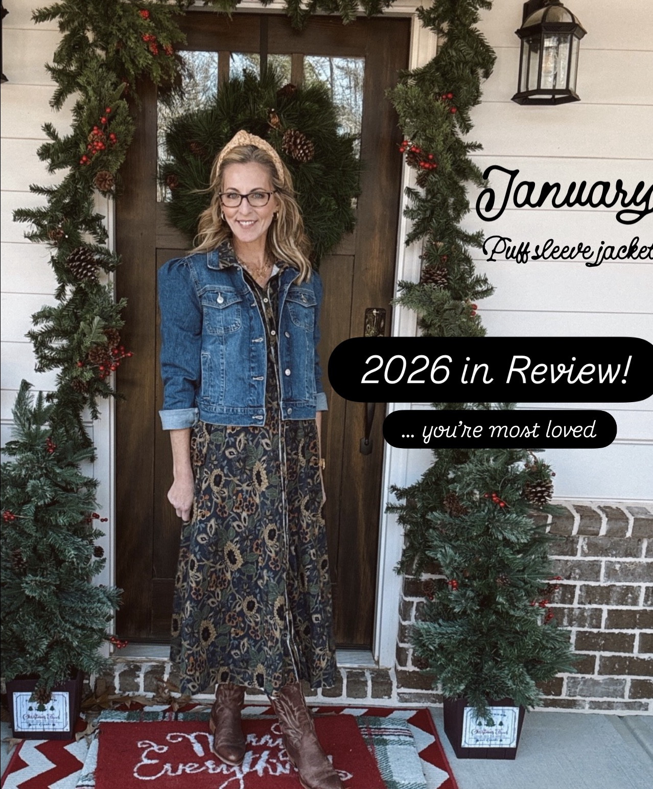 A year of outfits, seasons, stories — but most of all, people. Every month, every message, every moment shared here mattered because of you. Thank you for showing up, encouraging one another, and making this space feel like home. I don’t take a single bit of it for granted, and I’m so grateful to walk into a new year together. I will be cheering you on, helping you feel confident, comfortable, and beautiful every step of the way.

Comment SHOP for details 

#LTKmomlife #LTKootd #LTKstorytime