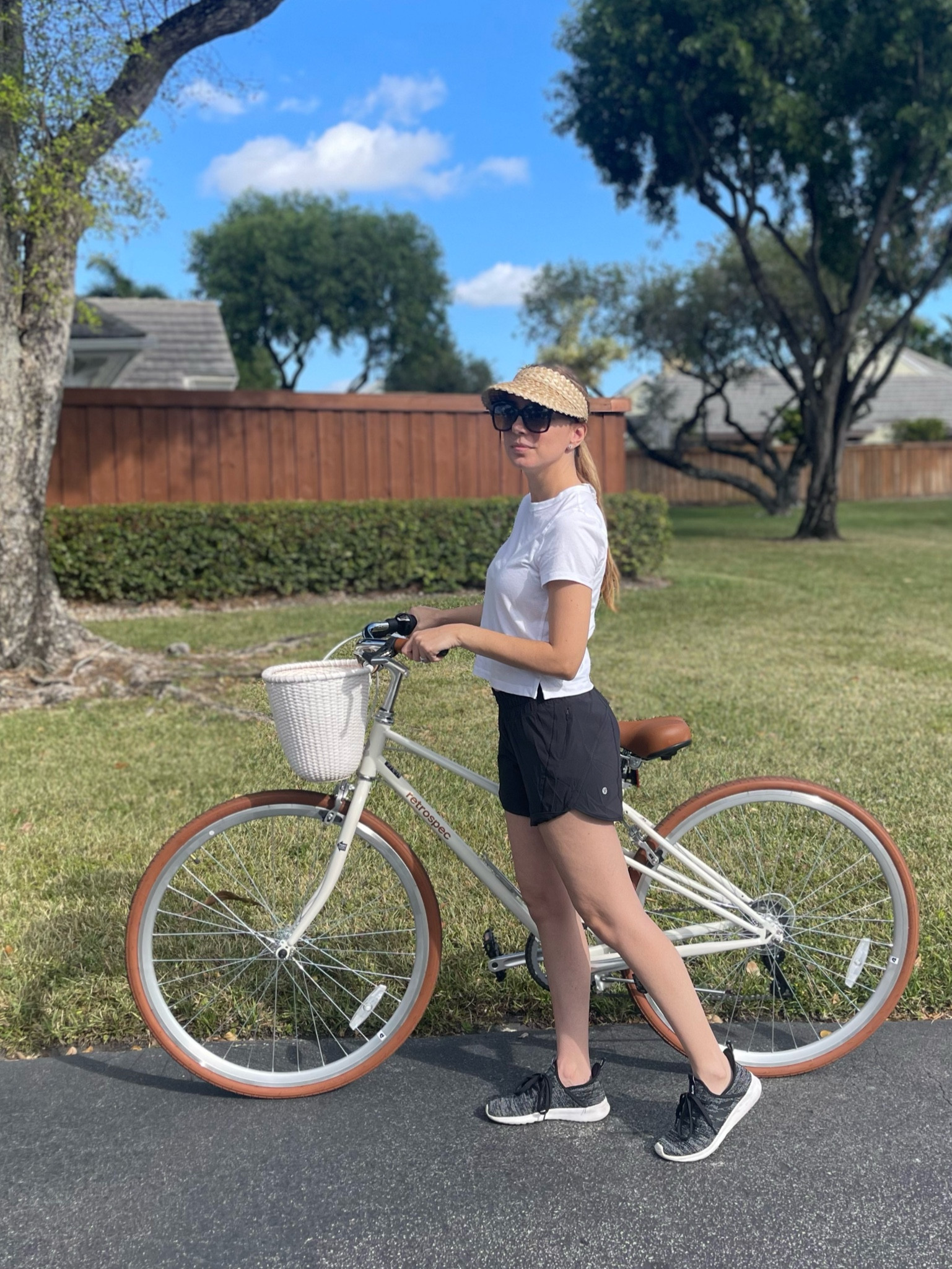Spring ready with an all white bike!  Kenneth bike, so comfy and stylish. Bicycle all white spokes, basket 

#LTKfamily #LTKhome