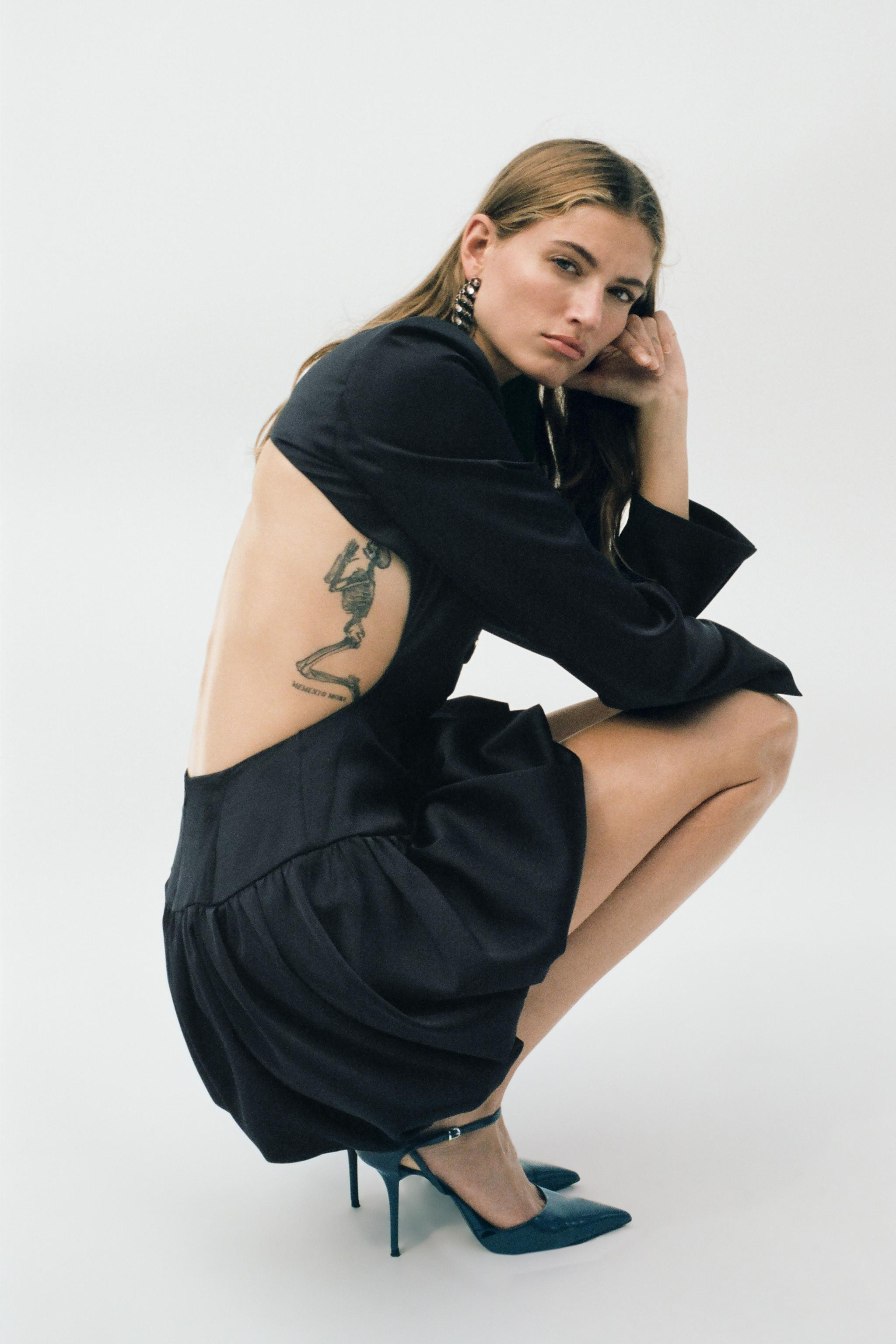 PUFFBALL MINI DRESS | Zara US