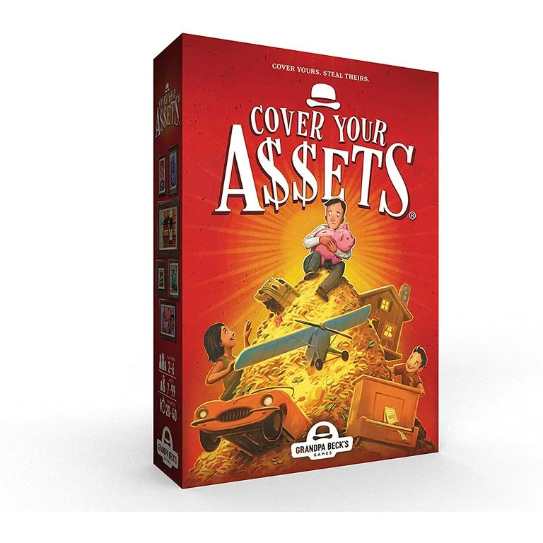 Cover Your Assets | Set Collecting Card Game | from the Creators of Skull King, Grandpa Becks Gam... | Walmart (US)