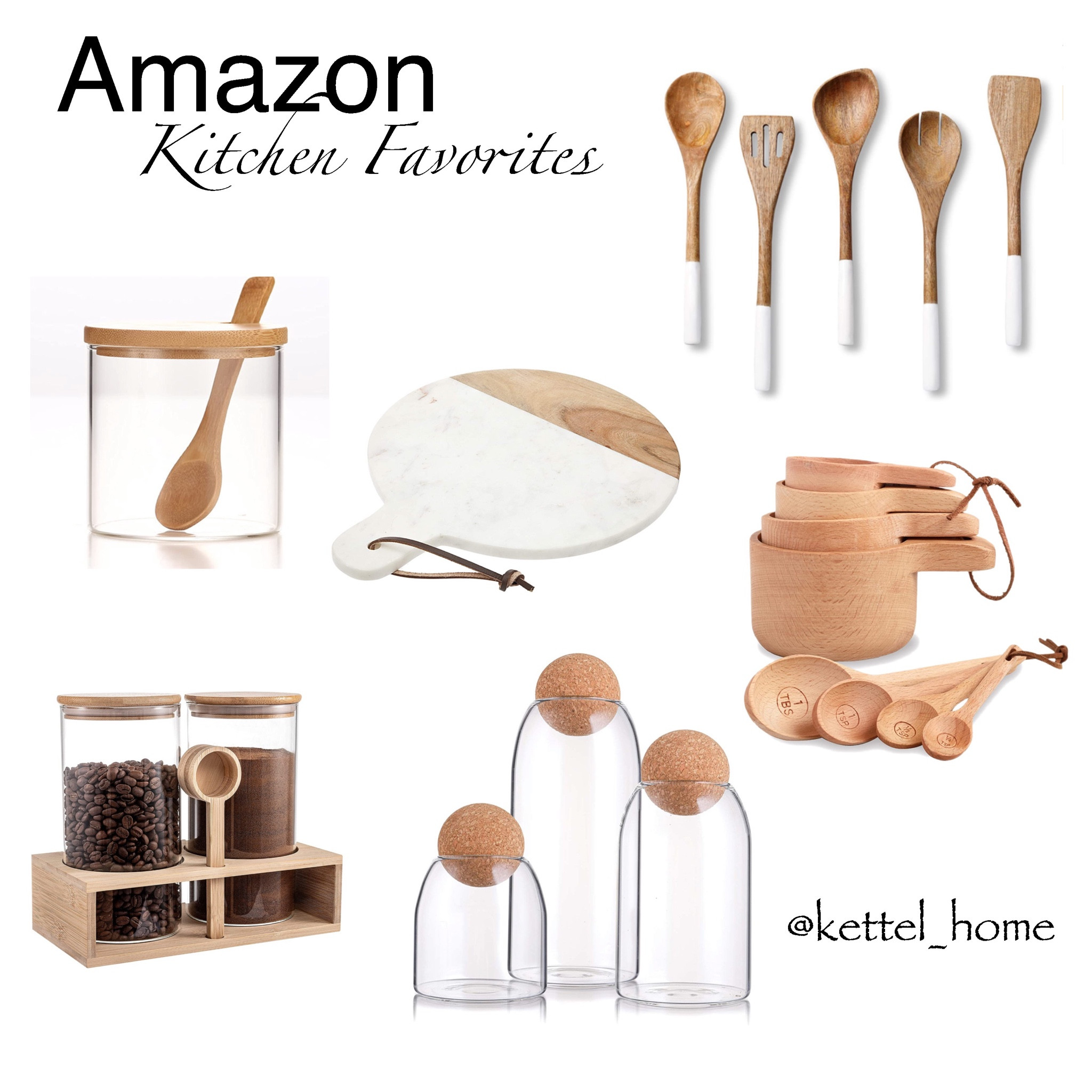 These are some of my kitchen favorites! They are not only functional but very beautiful! #kitchenaccessories #kitchenessentials

#LTKCyberweek #LTKSeasonal #LTKhome