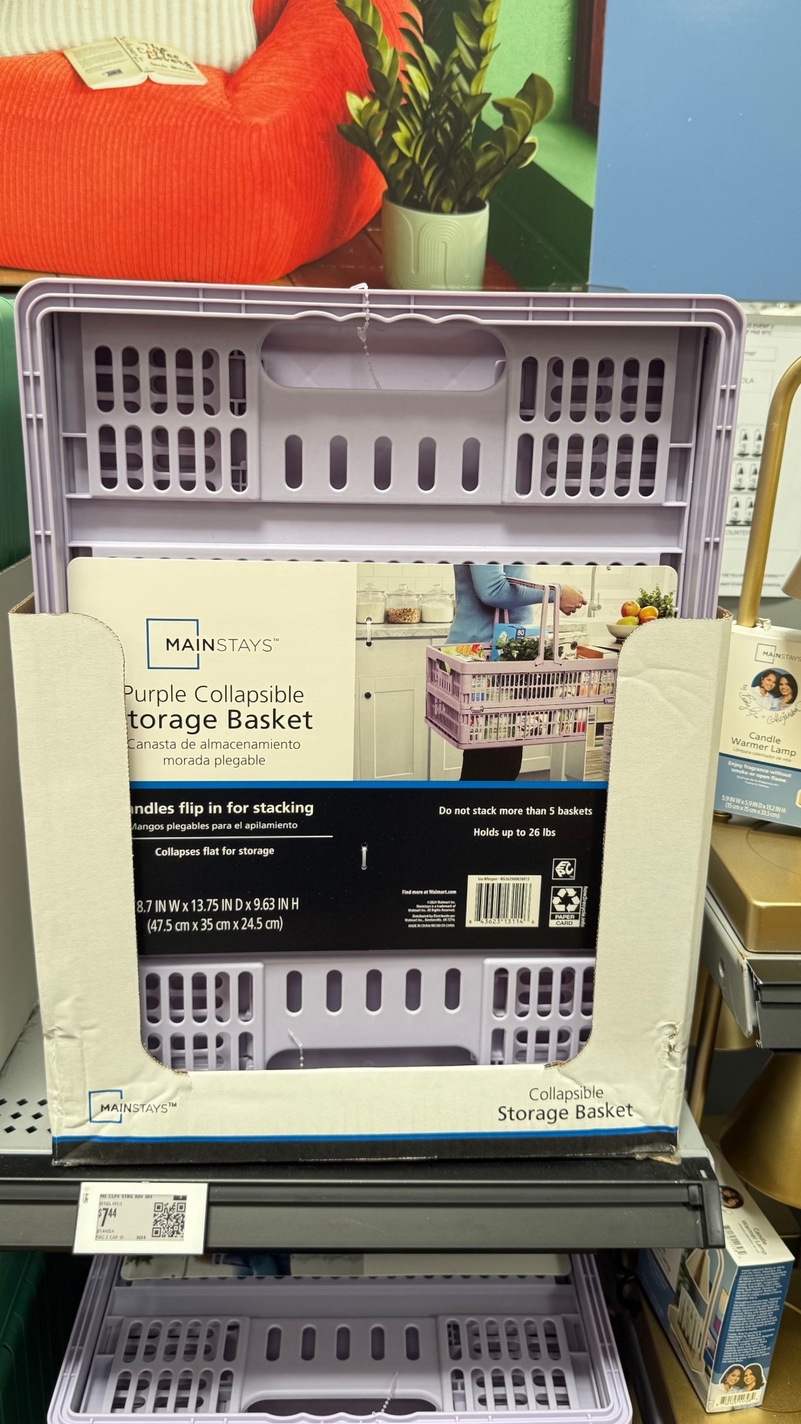 Purple collapsible storage basket plastic with handles 

#LTKHome #LTKFindsUnder50 #LTKStyleTip