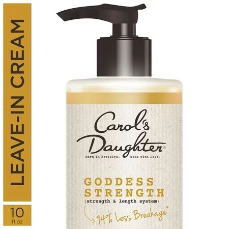 Carols Daughter Goddess Strength Divine Strength Leave In Cream w/ Castor Oil, 10 fl oz | Walmart (US)