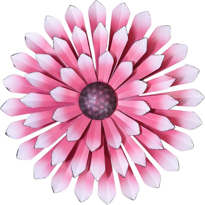 AHYS Metal Flowers Wall Decor Indoor Outdoor Metal Wall Art for Farmhouse Home Living Room Bedroo... | Amazon (US)