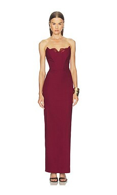 Michael Costello x REVOLVE Louisa Gown in Oxblood from Revolve.com | Revolve Clothing (Global)